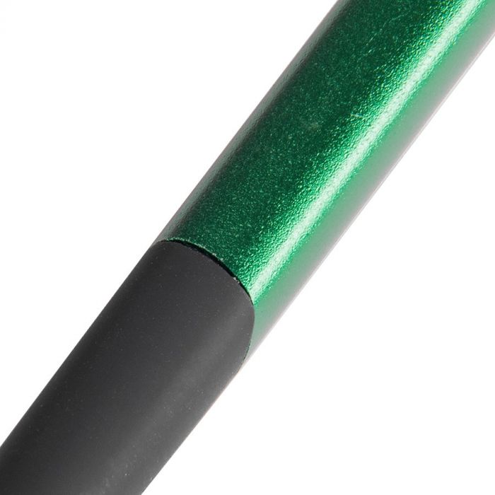 Ручка шариковая SQUARE, зеленый, серебристый